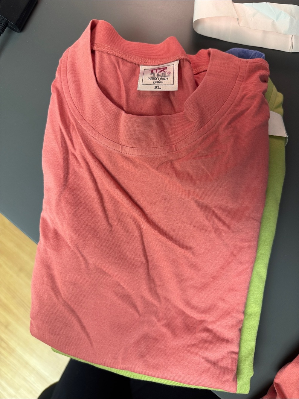 Short-Sleeve Polo Tee in Coral - Men's